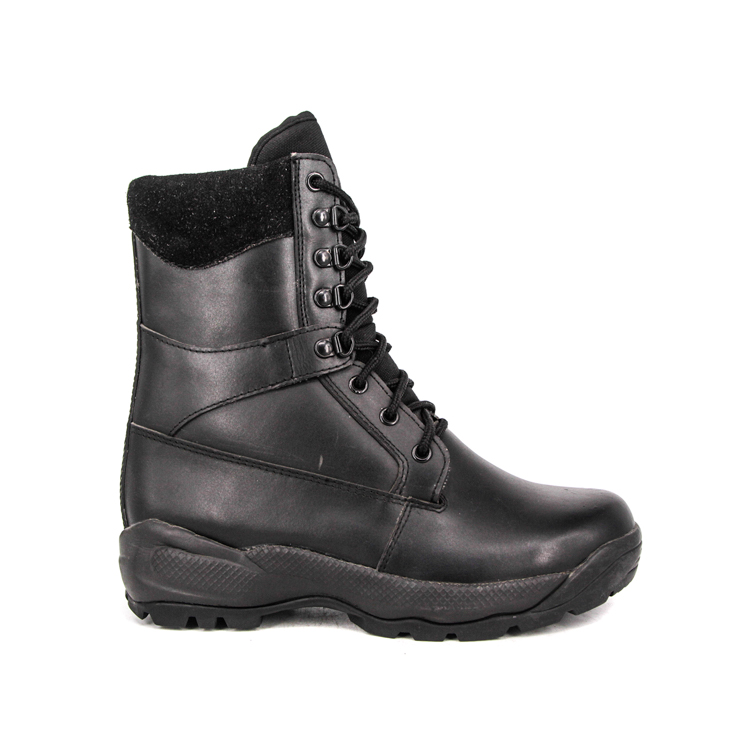 Chasse de chasse chinois Chinois Bottes en cuir complet militaire 6275