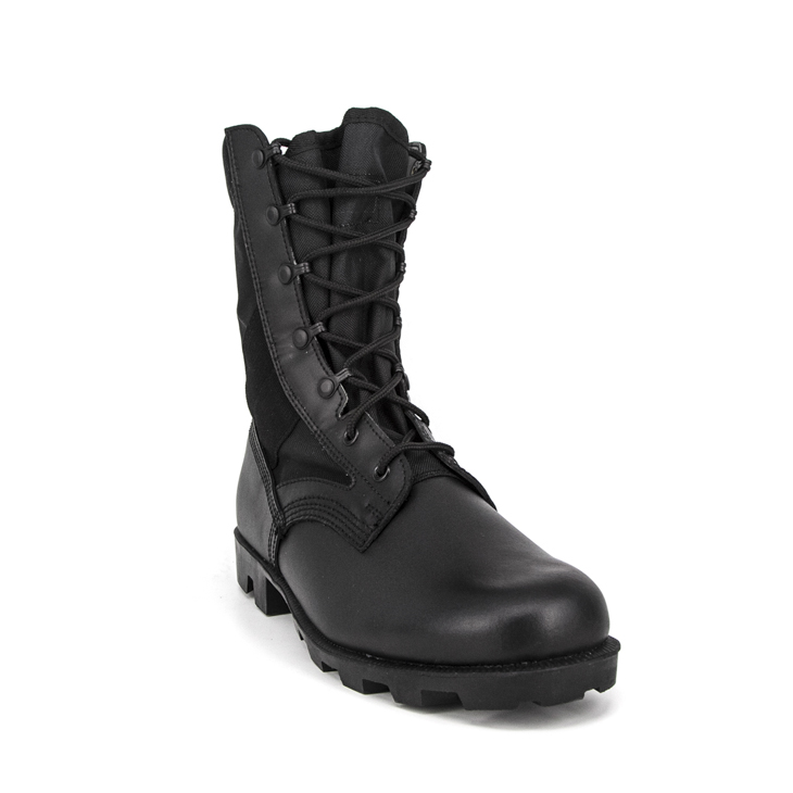 Bottes de jungle militaire en caoutchouc noir 5220