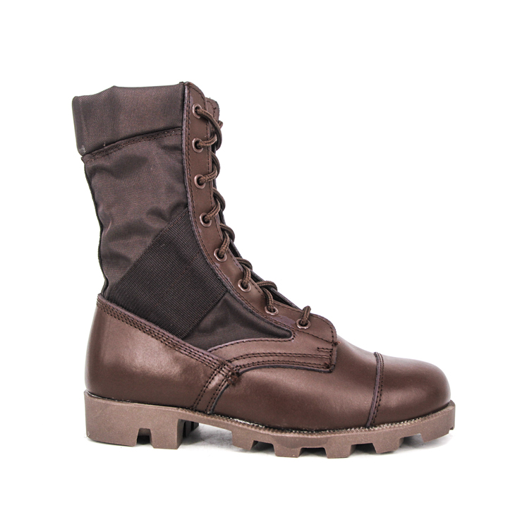 Bottes de jungle de l'armée brun rouge en caoutchouc 5234
