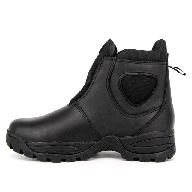 Véritable armée de cheville bottines en cuir 6111