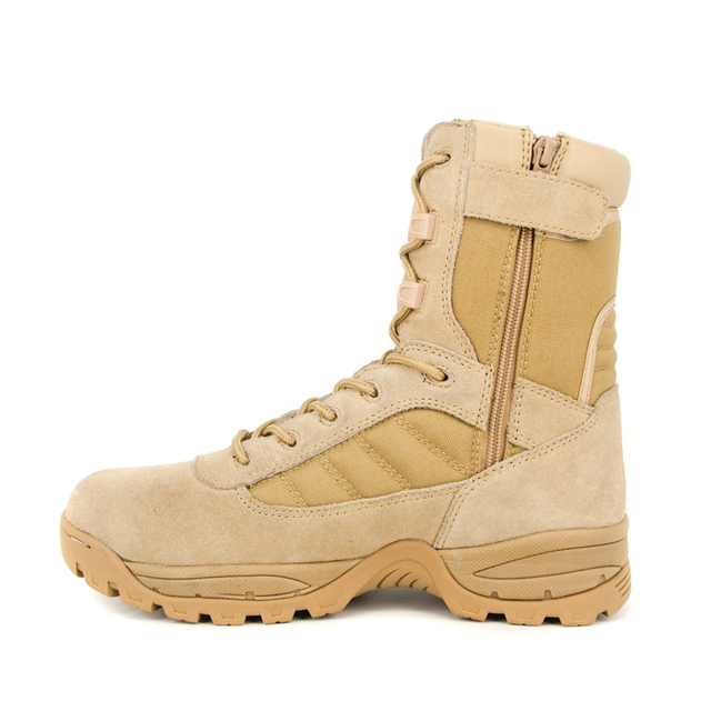 Bottes de désert tactique en cuir pour voyager 7215