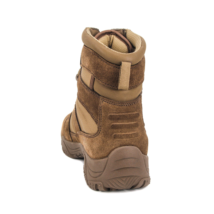 Bottes de désert militaire de sable brun de la cheville 7280