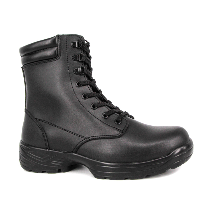 6286-7 Milforce Combat en cuir Bottes 