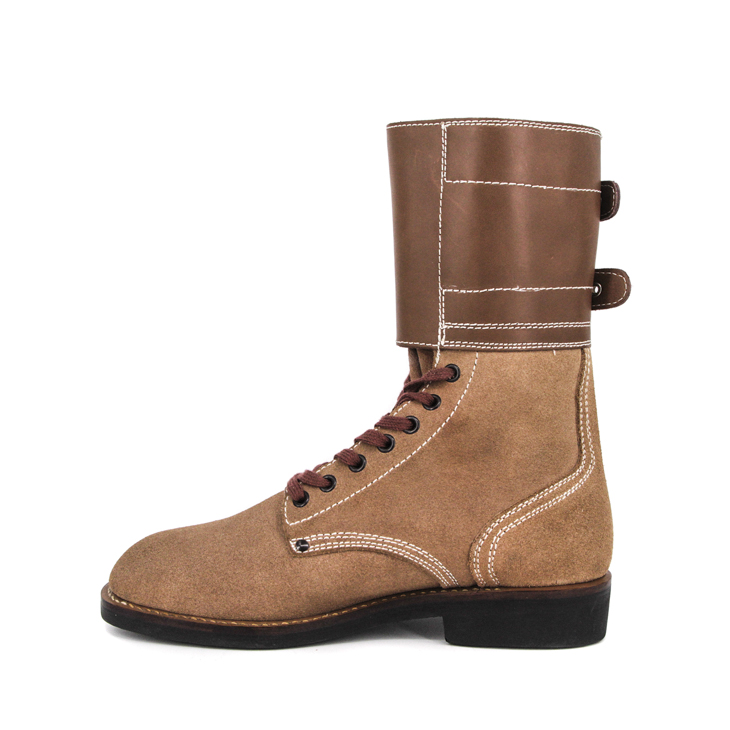 Milforce en gros en gros de l'Allemagne allemand bottines en cuir complet 6290