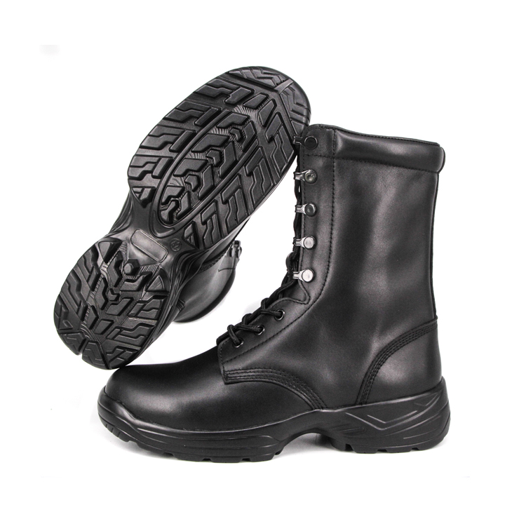 Allemagne Police imperméable Boots en cuir complet 6282