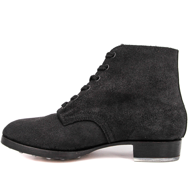 Rituel Bottes de cuir militaire en cuir de la cheville 6288