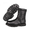 Patrol Boots en cuir militaire en relief 6283