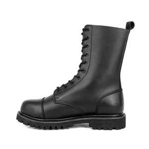 Bottes de cuir authentique militaire masculin 6281