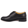 Chaussures de bureau imperméables en cuir noir pour hommes 1211