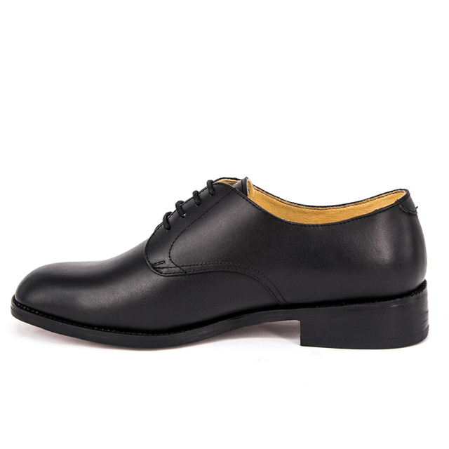 Chaussures de bureau imperméables en cuir noir pour hommes 1211