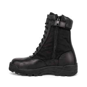 Bottes de chaussures tactiques de combat à la cheville haute avec fermeture éclair 4241