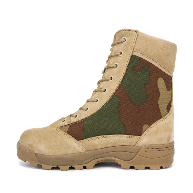 Bottes de camouflage en daim étanche à la dinde 7251
