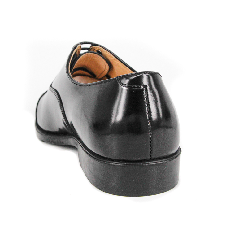 Chaussures de bureau en cuir noir de qualité supérieure 1253