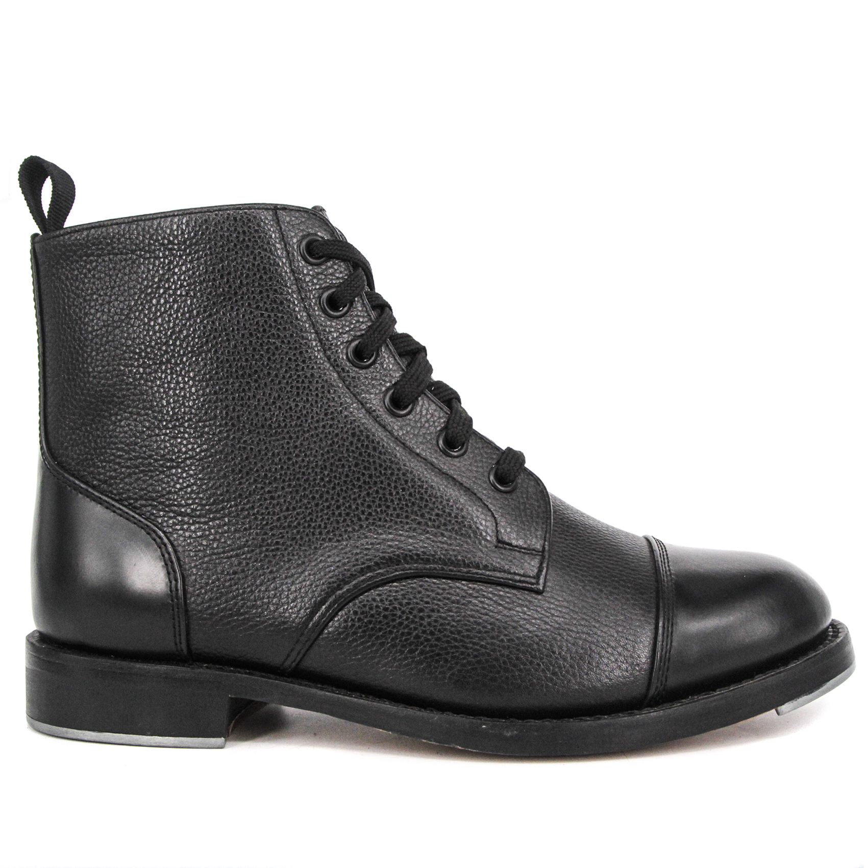 Milforce de haute qualité pas cher Police militaire authentique chaussures en cuir
