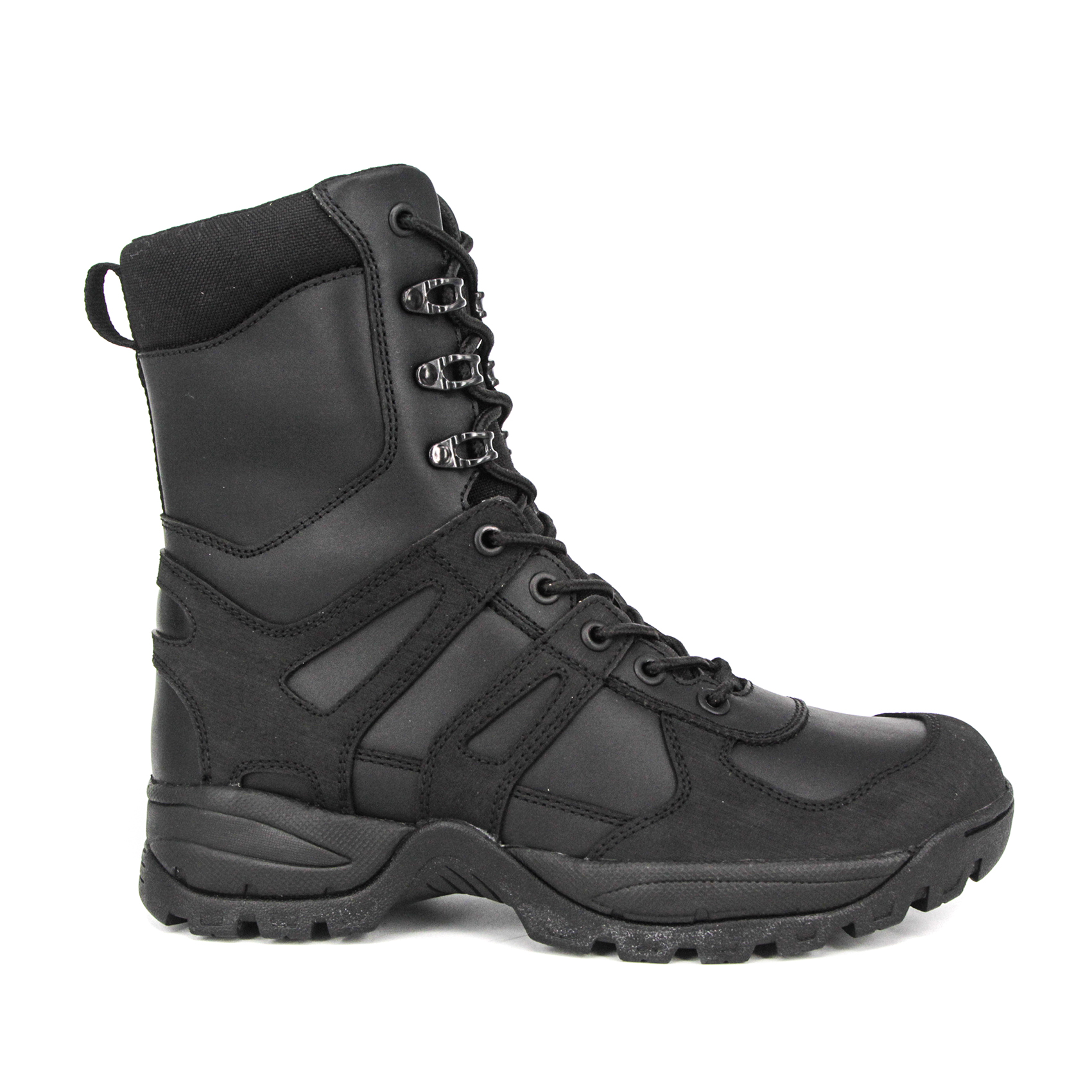 Milforce Chaussures de sécurité de police militaire bon marché de haute qualité