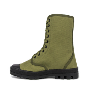 Milforce Boots tactiques de haute qualité Men Boots de sécurité Bottes de toile militaire