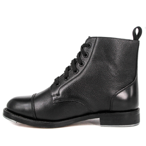 Milforce de haute qualité pas cher Police militaire authentique chaussures en cuir