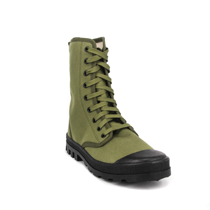 Milforce Boots tactiques de haute qualité Men Boots de sécurité Bottes de toile militaire