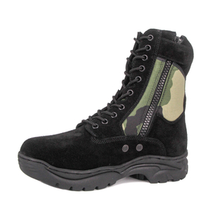 Milforce bottes tactiques en cuir authentiques bottes de la jungle de l'armée