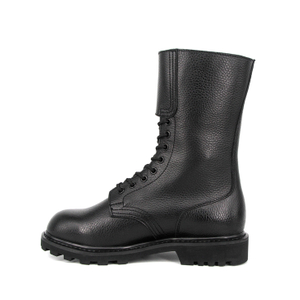Bottes de cuir militaire de lutte contre l'infanterie de France 