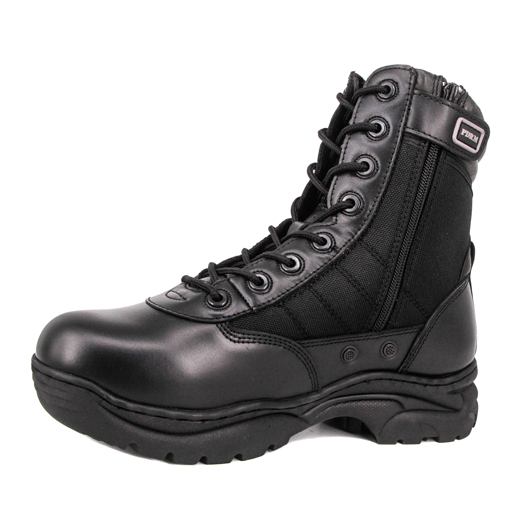 Milforce authentine cuir bottes tactiques bottes armée bottes en cuir militaire 