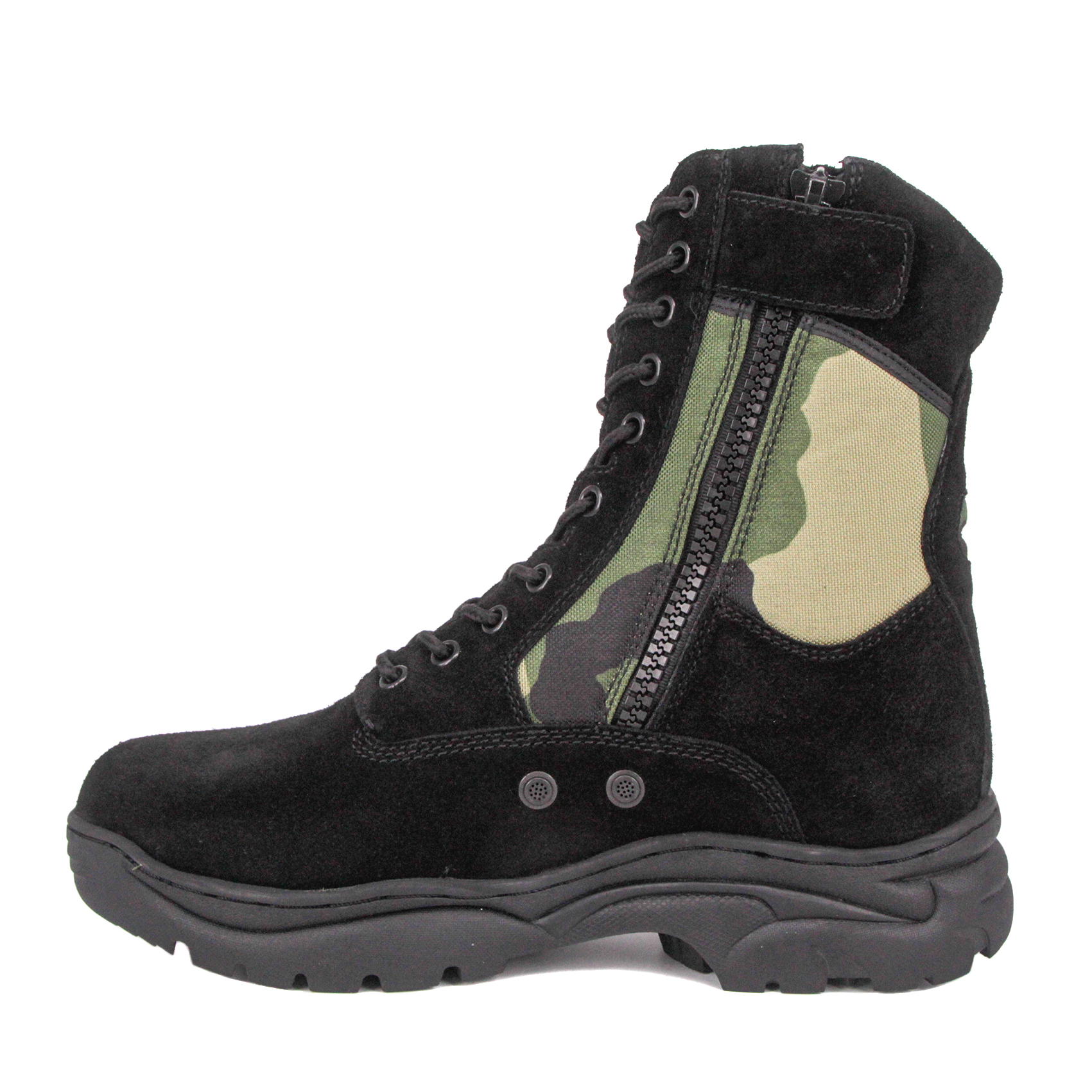 Milforce bottes tactiques en cuir authentiques bottes de la jungle de l'armée