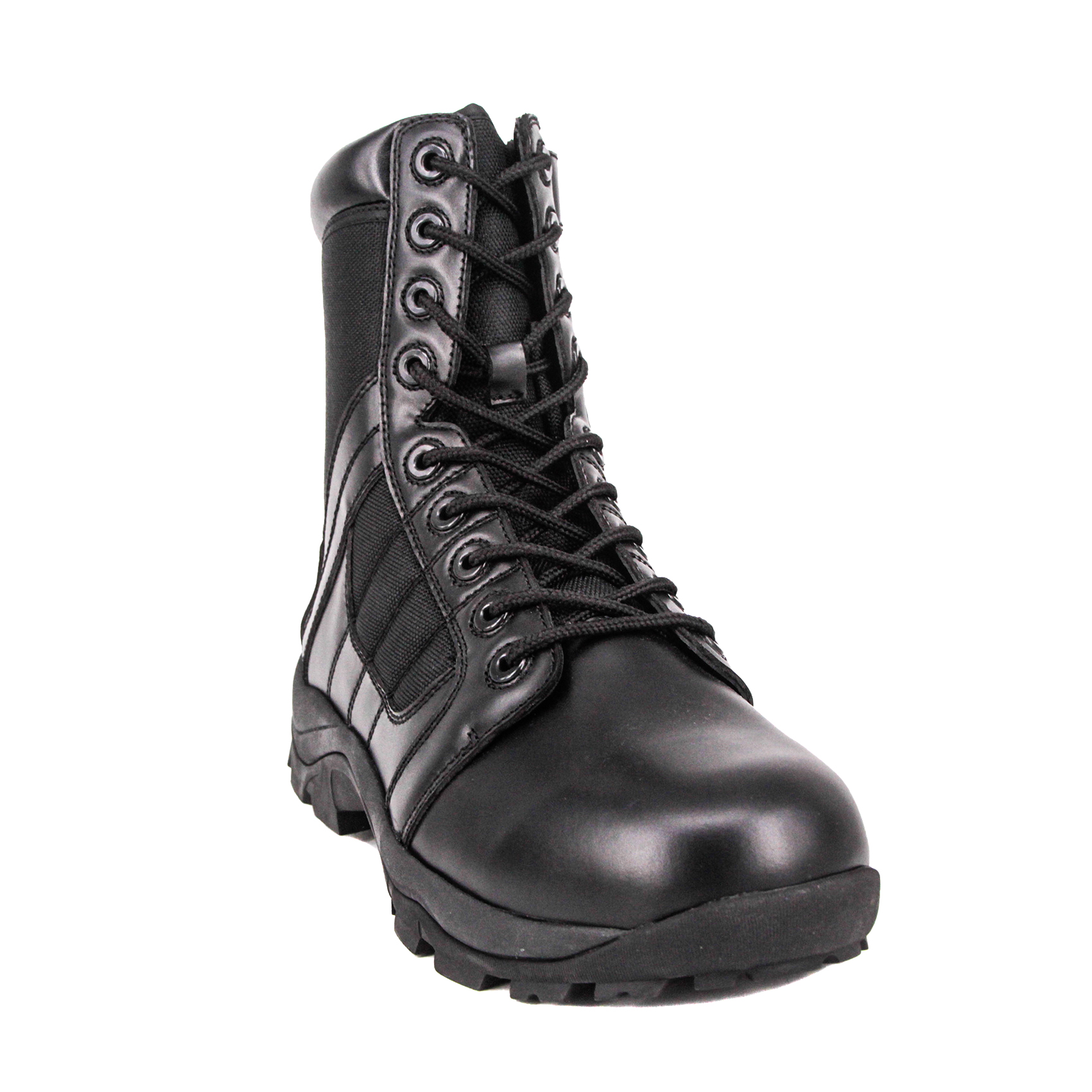 Milforce bottes tactiques en cuir authentiques Bottes de combat de l'armée
