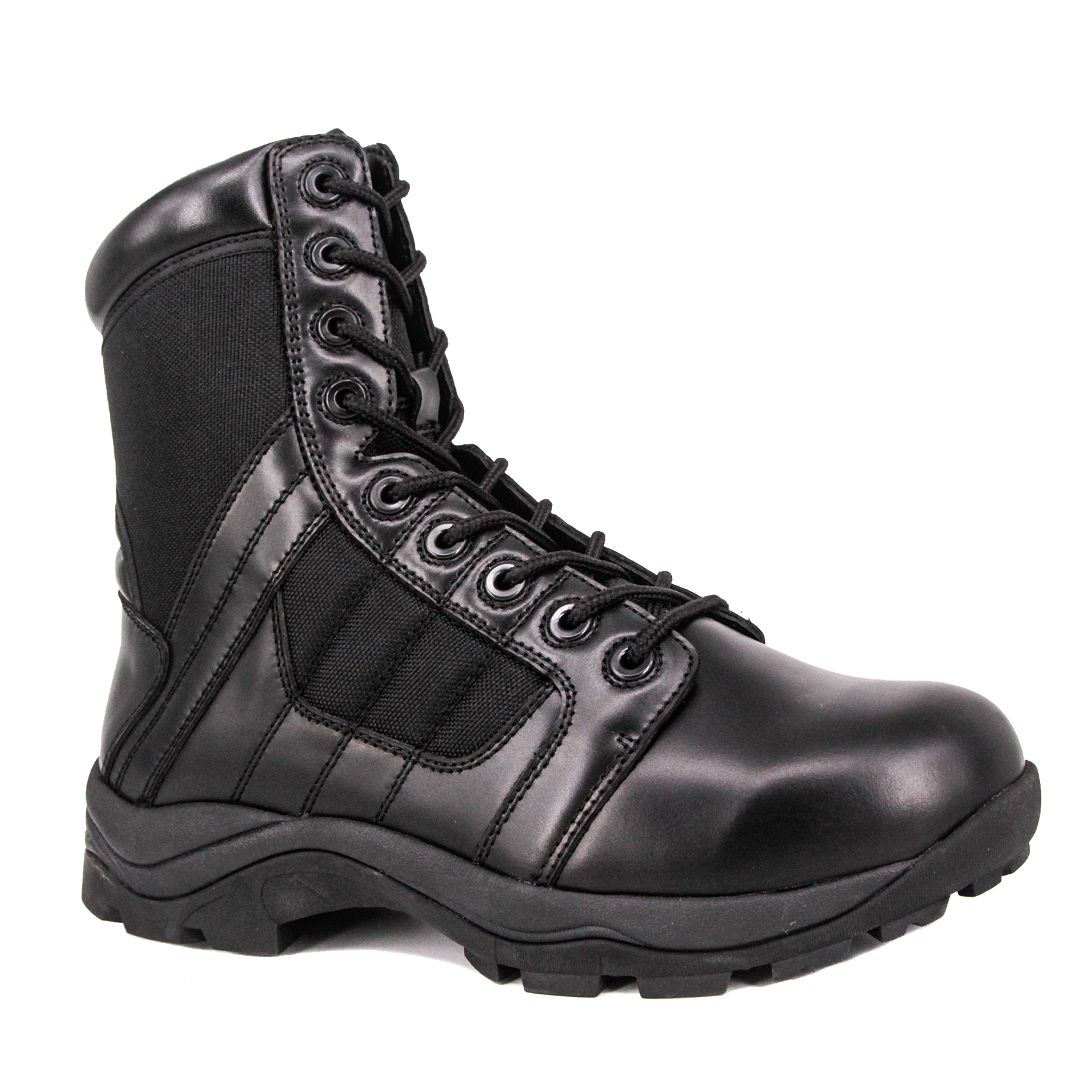 Milforce bottes tactiques en cuir authentiques Bottes de combat de l'armée
