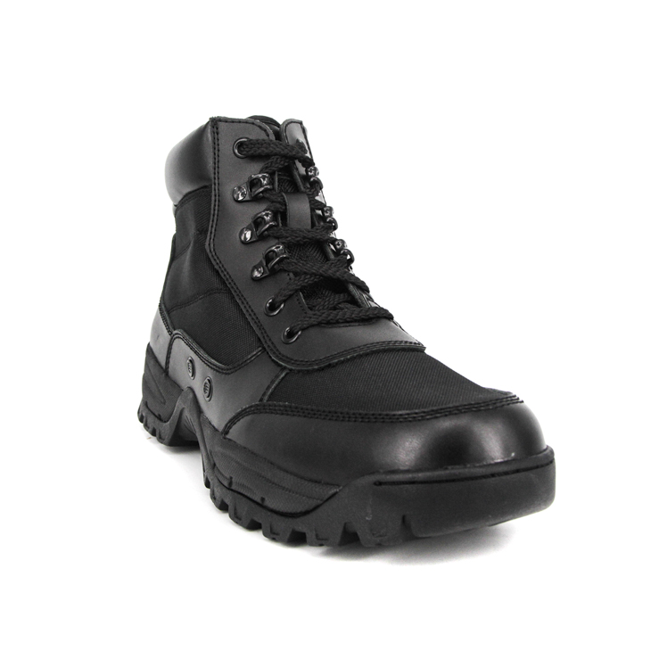 Milforce de haute qualité de sécurité personnalisée policière bottes militaires bottes tactiques