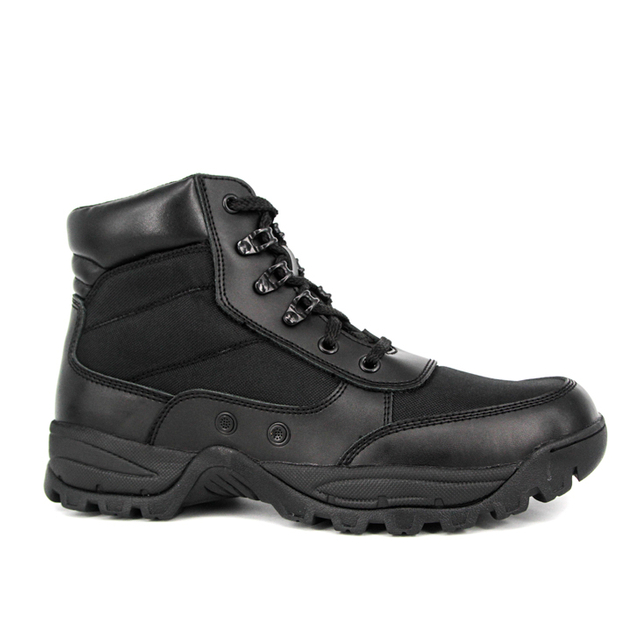 Milforce de haute qualité de sécurité personnalisée policière bottes militaires bottes tactiques