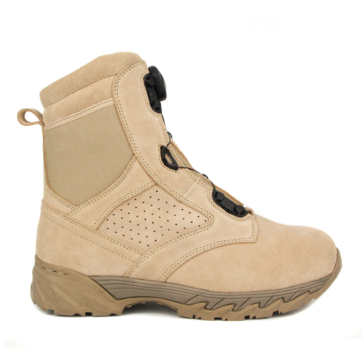 Arabie saoudite Australie Système de randonnée imperméable Boa Bottes du désert militaire 7288