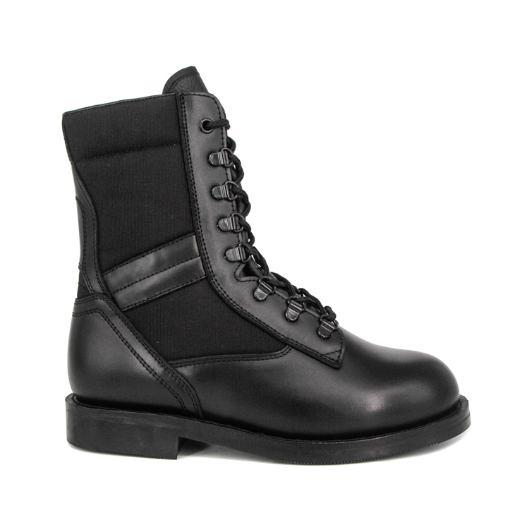 Sole en caoutchouc noir masculin UK Bottes tactiques 4208