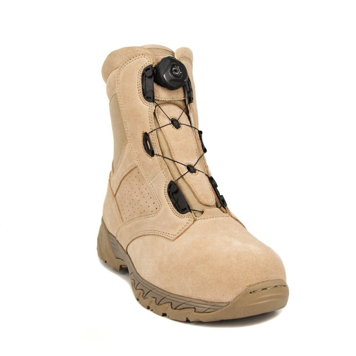 Arabie saoudite Australie Système de randonnée imperméable Boa Bottes du désert militaire 7288