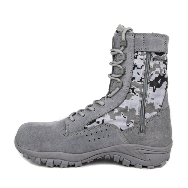 Bottes de jungle militaire à orteil gris 5239