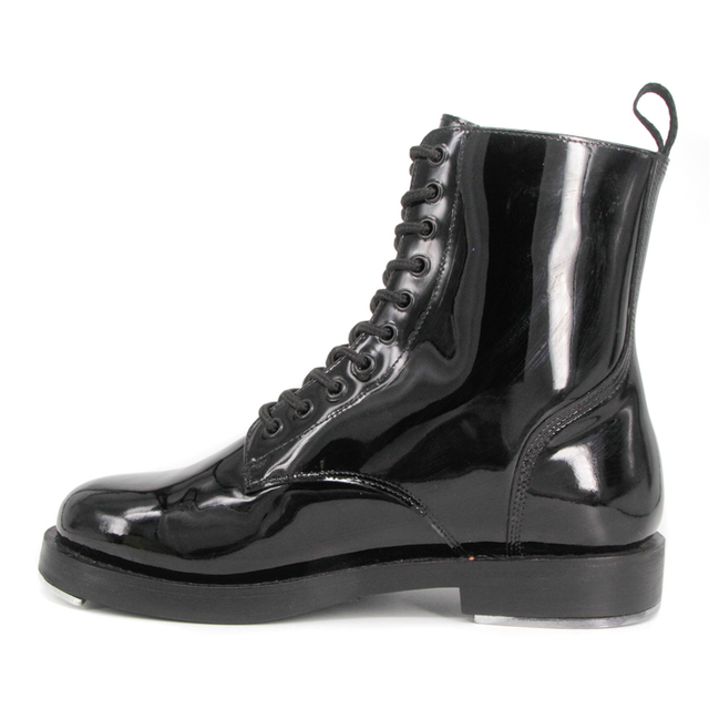 Chaussures de bureau brillantes du talon de talon pour femmes et gentleman 1287