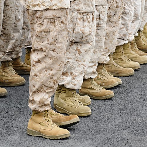 Bottes militaires professionnelles et de mode - Bottes de désert Milforce 7279
