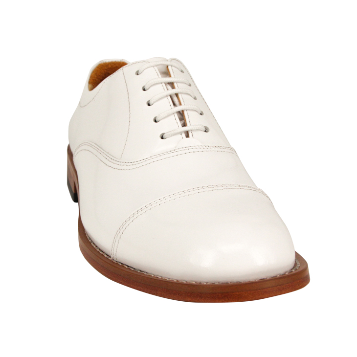 Chaussures de bureau militaire d'Oxford White 1204
