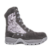 Bottes tactiques de combat de soldats en daim gris 4209
