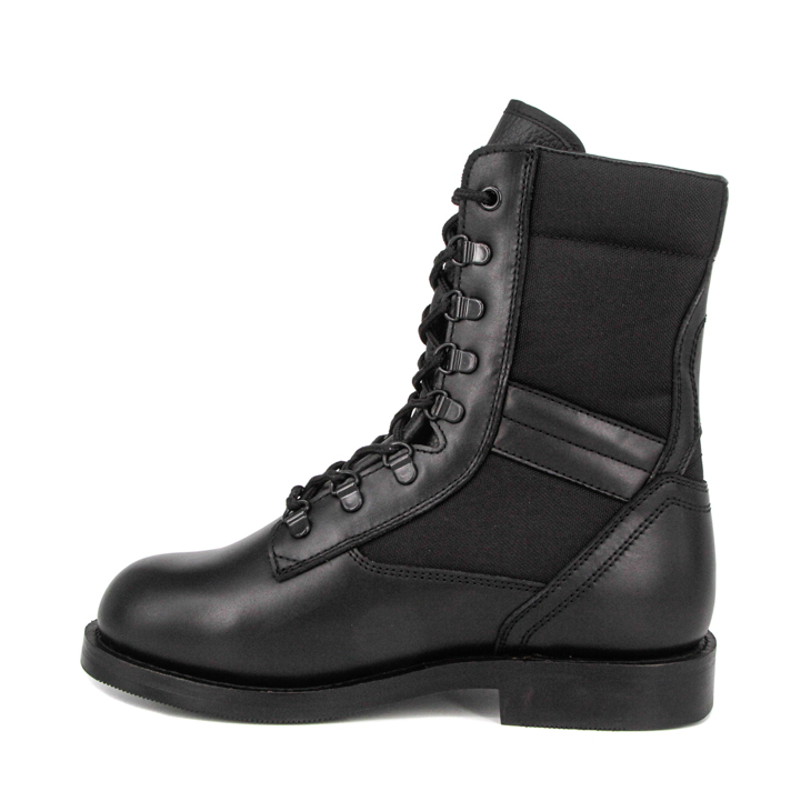 Sole en caoutchouc noir masculin UK Bottes tactiques 4208