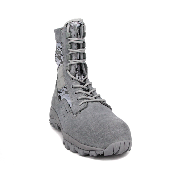 Bottes de jungle militaire à orteil gris 5239