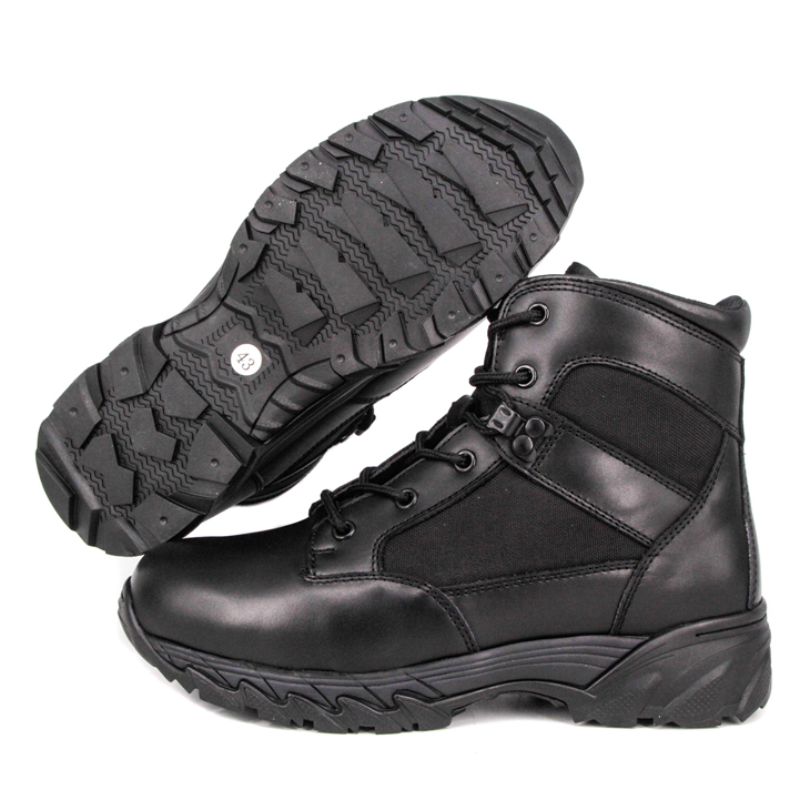 Bottes tactiques de jeunesse militaire de la cheville masculine 4128