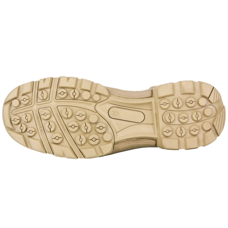 Bottes de désert militaire américain tactique jaune 7110