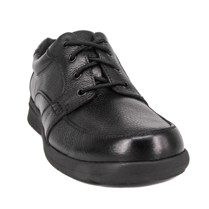 Chaussures de bureau de gentleman noir et rouge 1289