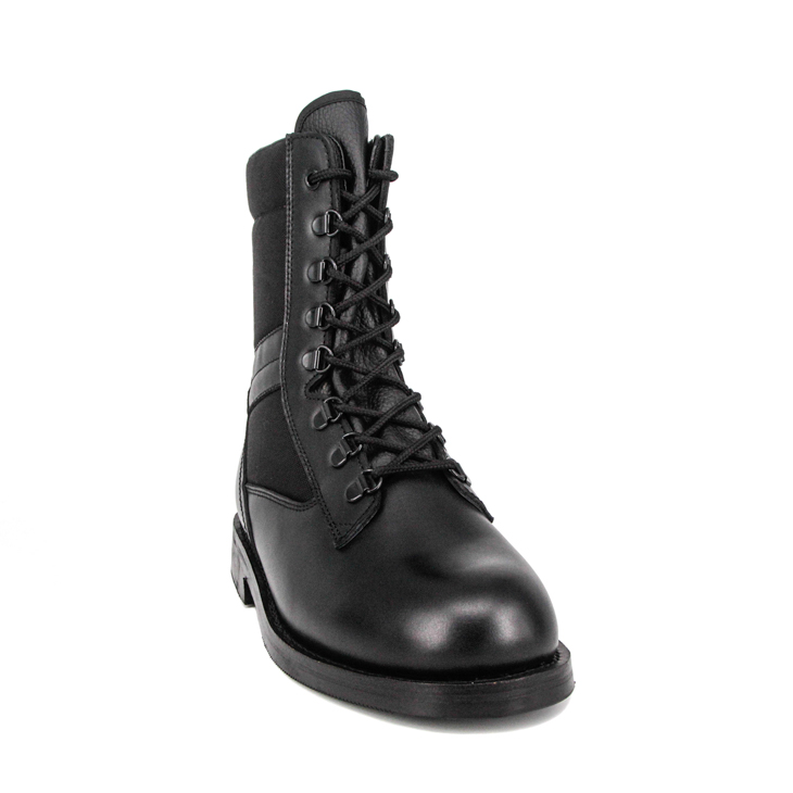Sole en caoutchouc noir masculin UK Bottes tactiques 4208
