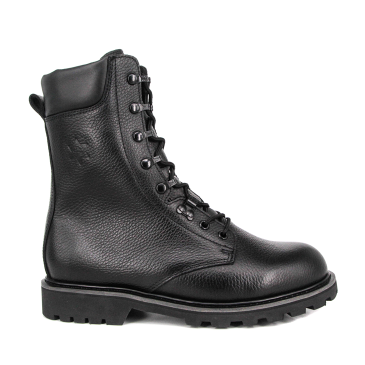 Malaysia Jungle Top Grain Le cuir en cuir bottes militaires 62103