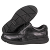 Chaussures de bureau de gentleman noir et rouge 1289