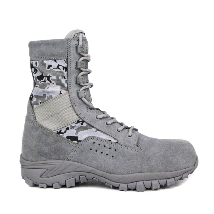 Bottes de jungle militaire à orteil gris 5239