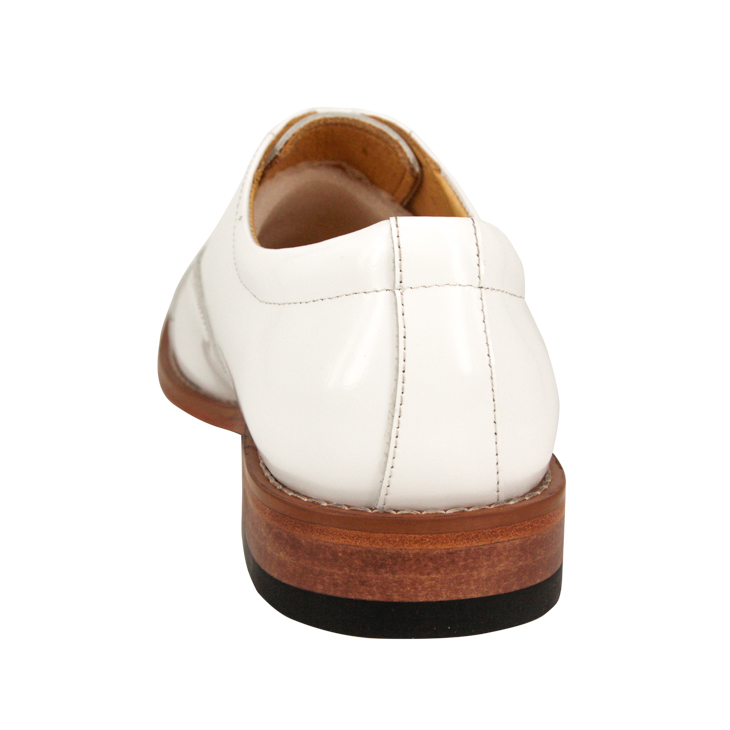 Chaussures de bureau militaire d'Oxford White 1204