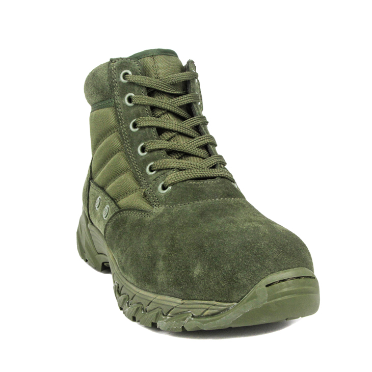 Malaisie Bottes de désert militaire vert 7113