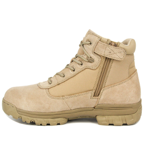 Bottes de désert militaire américain tactique jaune 7110
